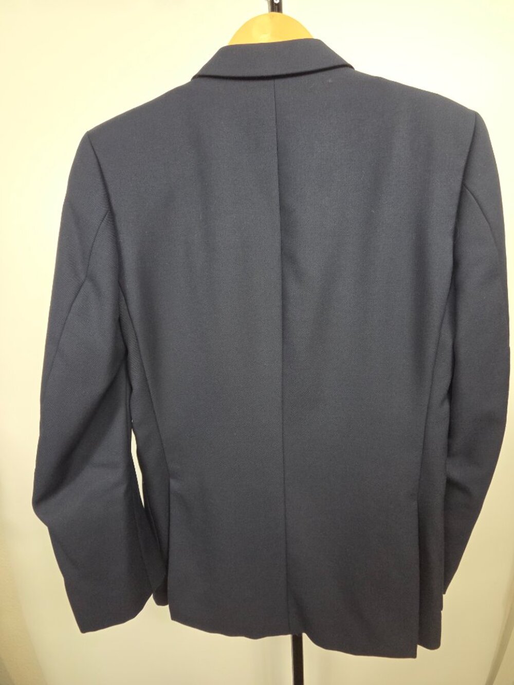 Vintage Yves Saint Laurent Monsieur Men’s Navy Wool Blazer – Made in France - Picture 11 of 14